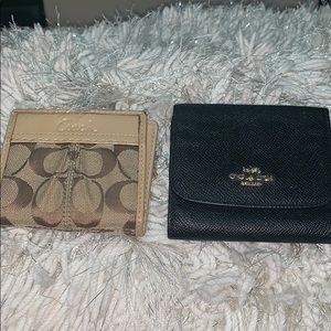 2 coach wallets